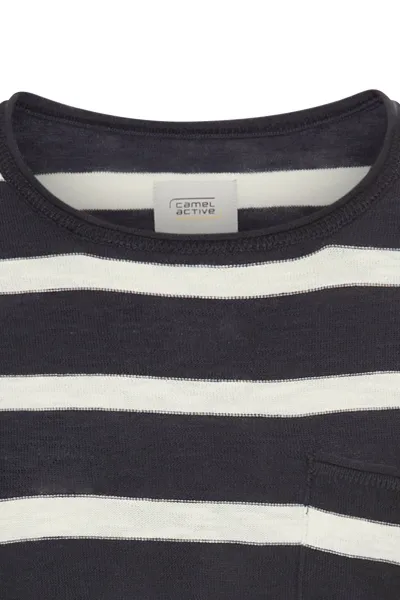 Sveter Camel Active Knitwear Tinted Blue