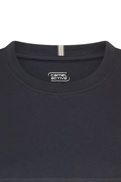 Tričko Camel Active Tshirt Tinted Blue