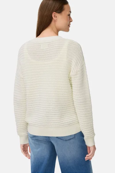 Sveter Camel Active Knitwear White