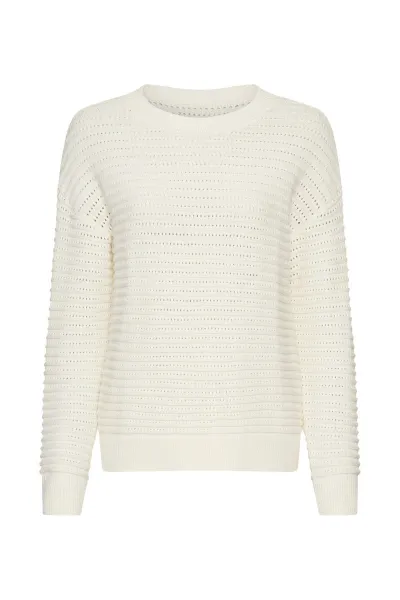 Sveter Camel Active Knitwear White