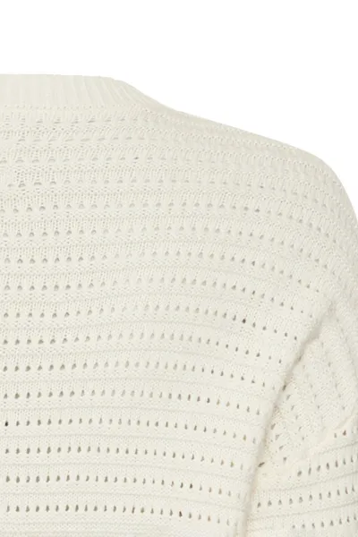 Sveter Camel Active Knitwear White
