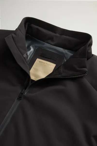Bunda Woolrich Sailing Two Layers Bomber Black
