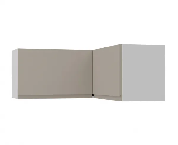 ArtExt Kuchynská skrinka horná rohová nadstavbová AVELLINO | W14 90/36 Farba korpusu: Grey