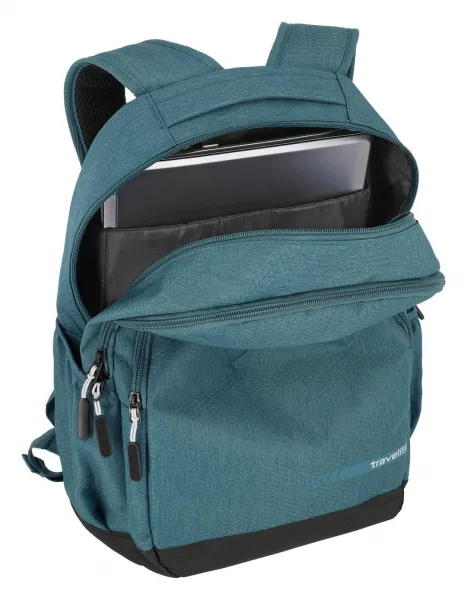 Batoh na notebook Travelite Kick Off Backpack L Petrol