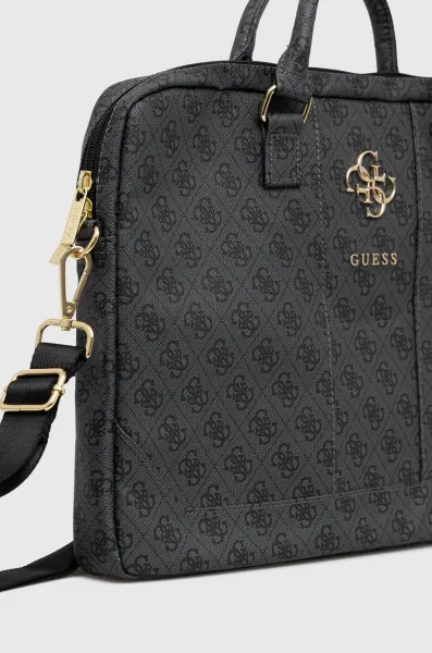 NoName Guess PU 4G Metal Logo Taška na Notebook 15/16" Grey