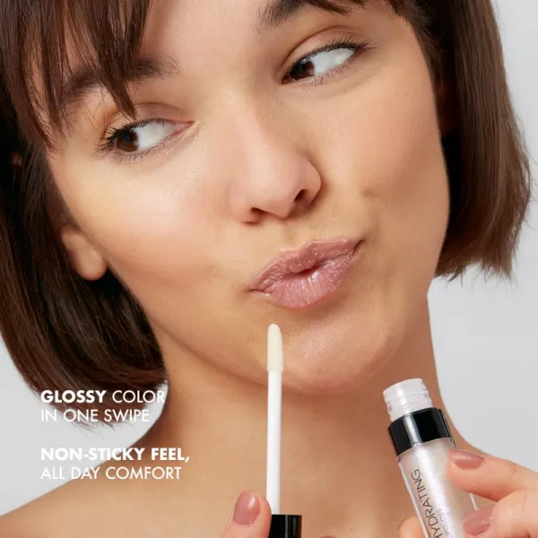 NOBEA Day-to-Day Hydrating Lipgloss hydratačný lesk na pery Glitter 7 ml