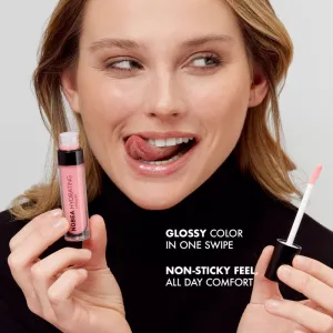 NOBEA Day-to-Day Hydrating Lipgloss hydratačný lesk na pery Bubblegum 7 ml
