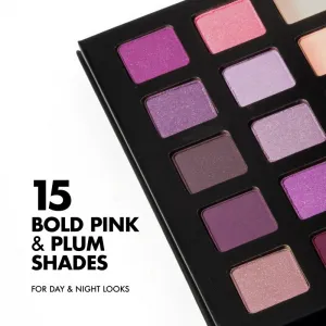NOBEA Day-to-Day Rosy Glam Eyeshadow Palette paletka očných tieňov 24 g