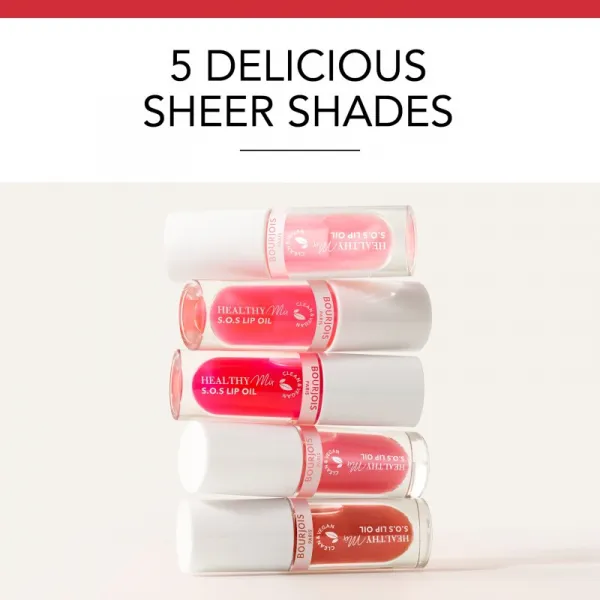 Bourjois Healthy Mix S.O.S Lip Oil olej na pery s hydratačným účinkom odtieň 05 Coeur Cacao 4,5 ml