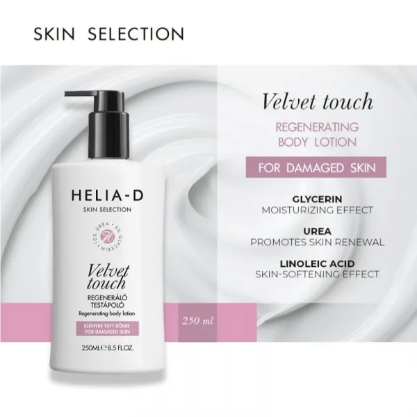 Helia-D Skin Selection regeneračný telový krém na popraskanú pokožku 250 ml