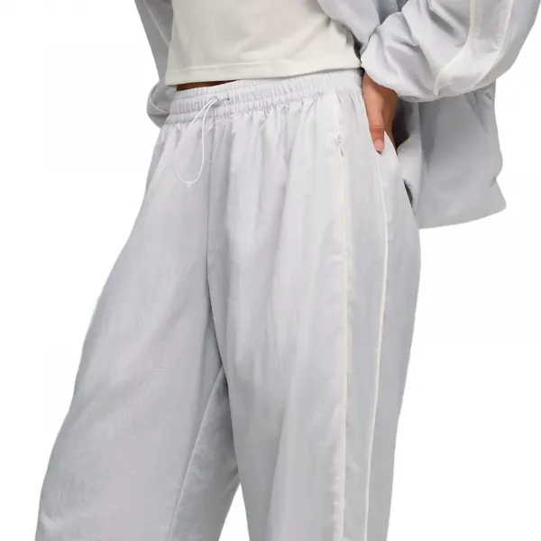 Puma x ROSÉ T7 Relaxed Track Pants W "Silver Mist" (63379632)