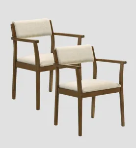 Set dvoch jedálenských stoličiek PAHKEL 718472 (2 ks)