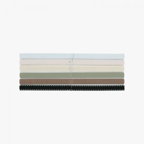 Čelenka NIKE FLEX CLASSIC HEADBANDS 6PK WHITE LIGHT ARMY BLACK