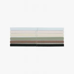 Čelenka NIKE FLEX CLASSIC HEADBANDS 6PK WHITE LIGHT ARMY BLACK