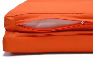 Divero 322 Polstrovanie na lehátko - oranžová