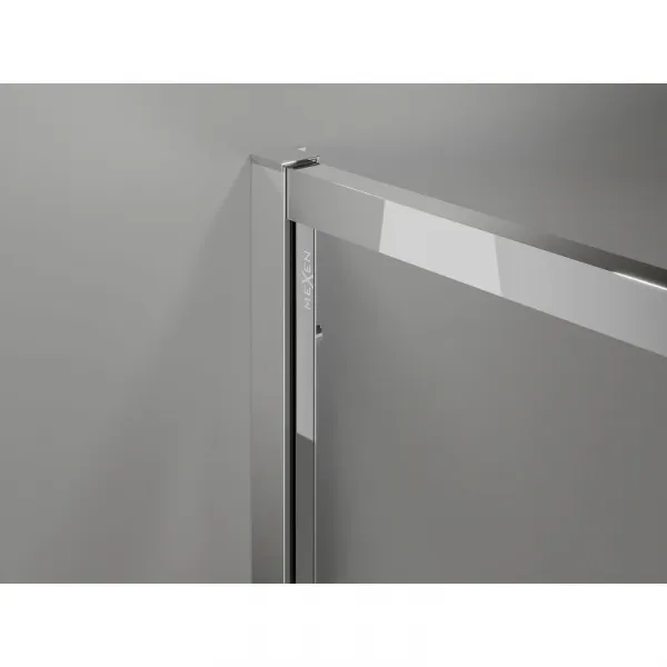 MEXEN/S - Exo sprchovací kút, posuvné dvere 155 x 80, transparent, chróm 8151-155-080-01-00