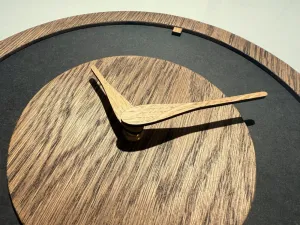 DrevenénástennéhodinyztmavéhodubovéhodrevaOakFlow–30cm69752