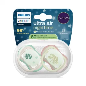 Philips AVENT Cumlík Ultra air nočný 6-18m neutral 2ks