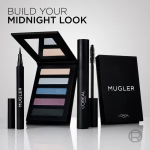 L’Oréal Paris x Mugler paletka očných tieňov odtieň Midnight 8 g