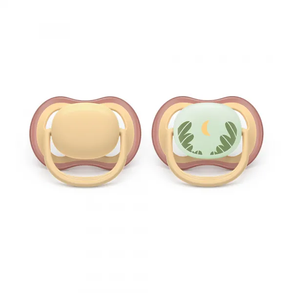 Philips AVENT Cumlík Ultra air denný a nočný neutral/obrázok 0-6m 2ks