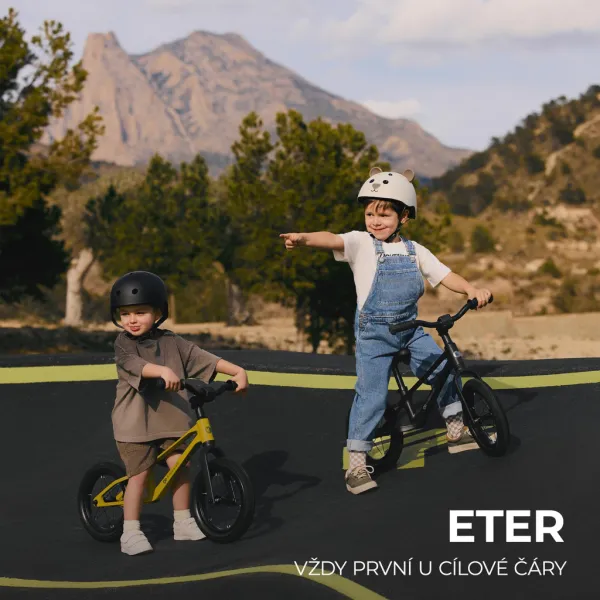 Odrážadlo Kinderkraft Eter Black