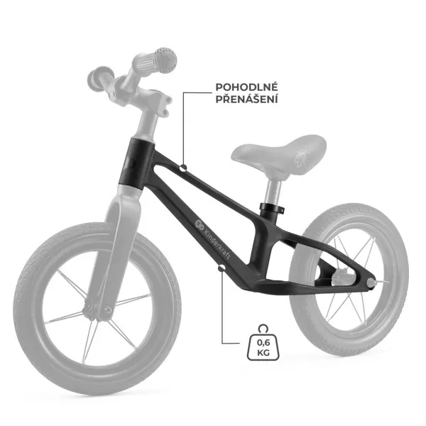 Odrážadlo Kinderkraft Eter Black