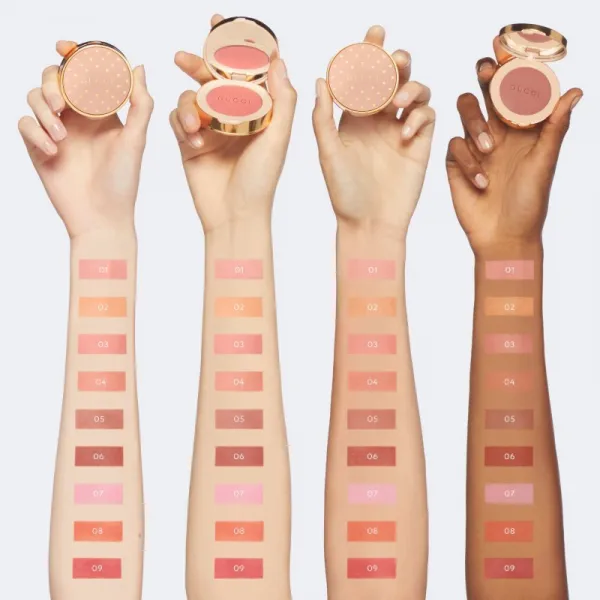 Gucci Gucci Beauty Blush De Beauté púdrová lícenka odtieň 07 True Pink 5.5 g