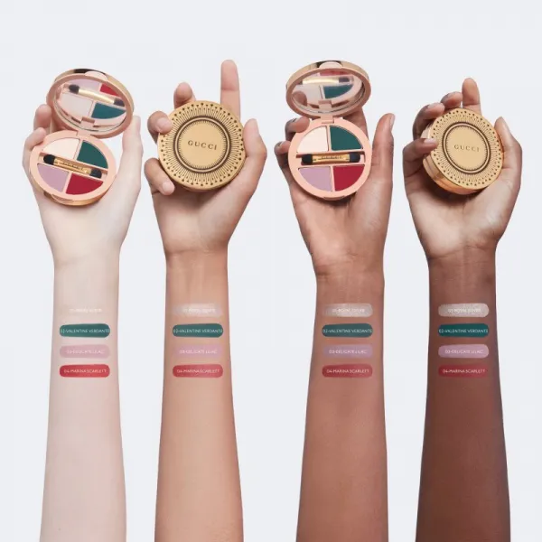 Gucci Gucci Beauty Palette de Beauté Quatuor multifunkčné líčidlo na oči, pery a tvár odtieň 03 Wild Bouquet 6.1 g