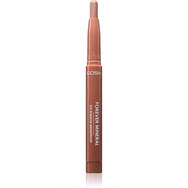 GOSH COPENHAGEN Forever Mineral Shimmer trblietavé očné tiene v ceruzke odtieň 005 Nougat 1.4 g