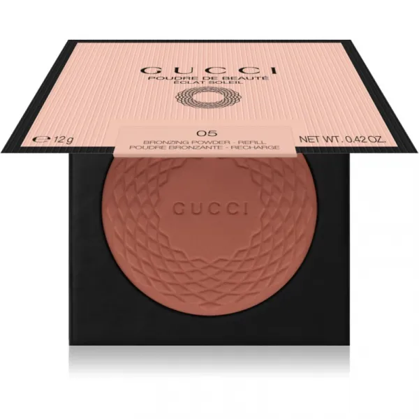 Gucci Gucci Beauty Poudre De Beauté Éclat Soleil Powder bronzer náhradná náplň odtieň 05 12 g