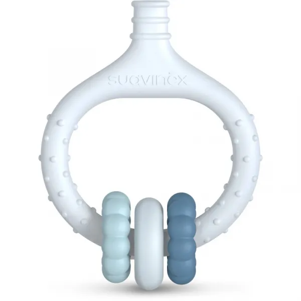 Suavinex Gum Massager hryzadielko 0 m+ Blue 1 ks