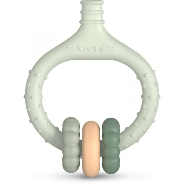 Suavinex Gum Massager hryzadielko 0 m+ Green 1 ks