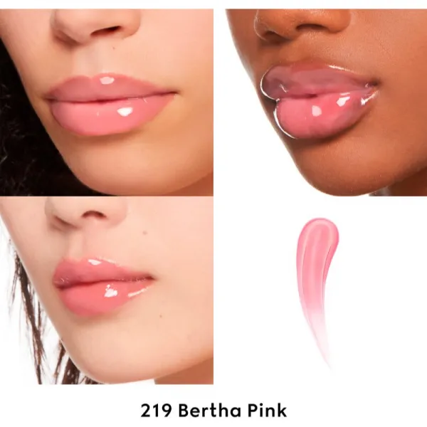 Gucci Gucci Beauty Gloss à Lèvres lesk na pery pre väčší objem odtieň 219 Bertha Pink 6.5 ml
