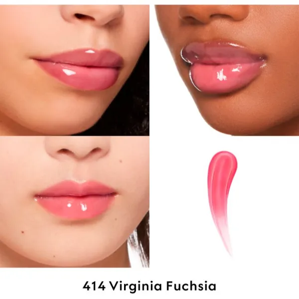 Gucci Gucci Beauty Gloss à Lèvres lesk na pery pre väčší objem odtieň 414 Virginia Fuchsia 6.5 ml