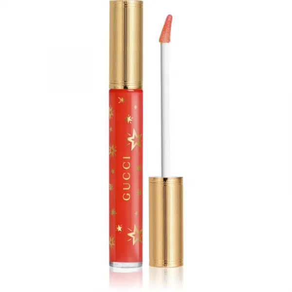 Gucci Gucci Beauty Gloss à Lèvres lesk na pery pre väčší objem odtieň 526 Teresina Red 6.5 ml