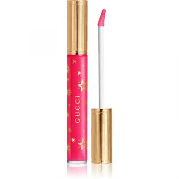 Gucci Gucci Beauty Gloss à Lèvres lesk na pery pre väčší objem odtieň 414 Virginia Fuchsia 6.5 ml