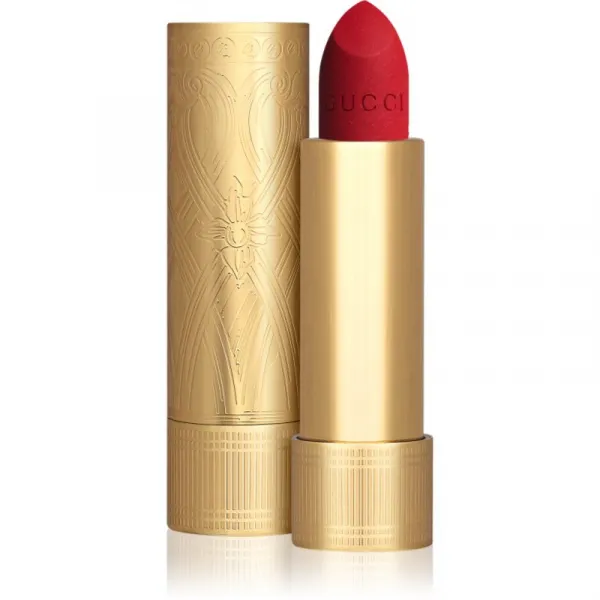 Gucci Gucci Beauty Rouge à Lèvres Matte Lipstick matný rúž odtieň 25* Goldie Red 3.5 g