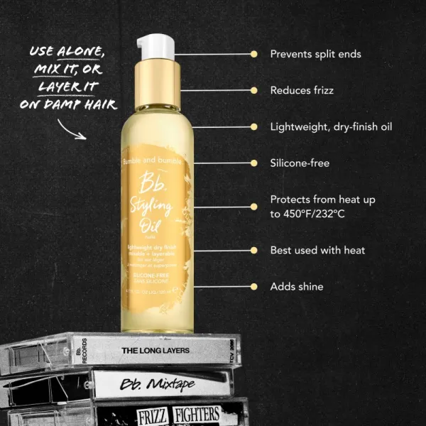 Bumble and bumble Bb. Styling Oil olej na vlasy pre hladký styling a objem 25 ml