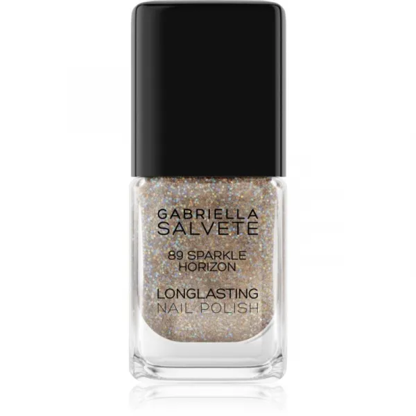 Gabriella Salvete Longlasting Enamel dlhotrvajúci lak na nechty s trblietkami odtieň 89 Sparkle Horizon 11 ml