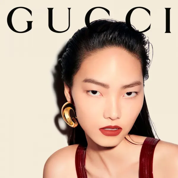 Gucci Gucci Beauty Rouge à Lèvres Matte Lipstick matný rúž odtieň 224 Eva Grape 3.5 g