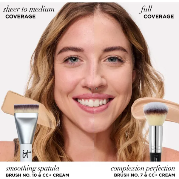 IT Cosmetics Hluxe Spatula štetec na make-up a korektor #10 1 ks
