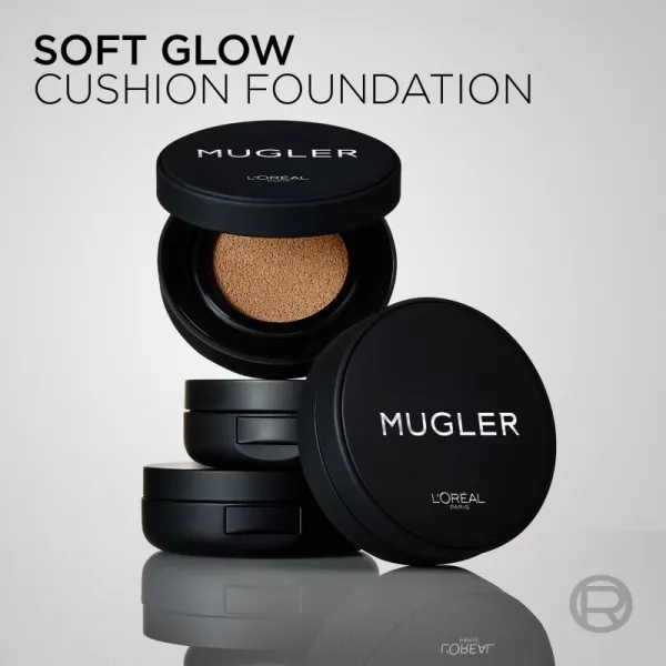 L’Oréal Paris x Mugler dlhotrvajúci kompaktný make-up pre plné krytie odtieň Illusion 6 / Rich Medium 23 ml