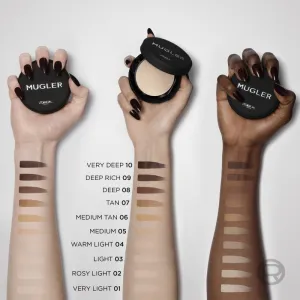 L’Oréal Paris x Mugler dlhotrvajúci kompaktný make-up pre plné krytie odtieň Illusion 6 / Rich Medium 23 ml