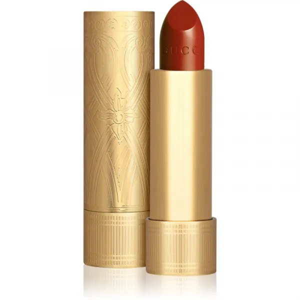 Gucci Gucci Beauty Rouge à Lèvres Satin Lipstick saténový rúž odtieň 505 Janet Rust 3.5 g