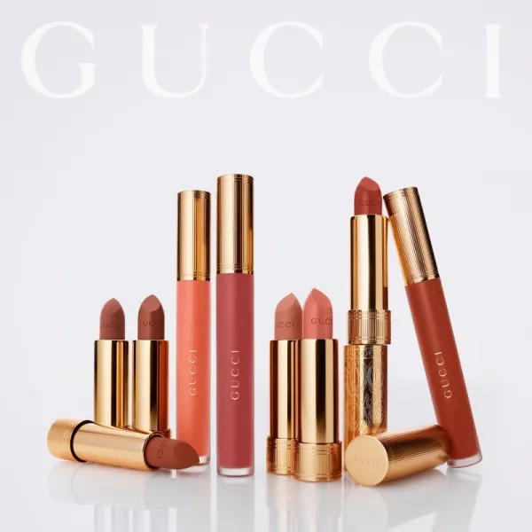 Gucci Gucci Beauty Rouge à Lèvres Satin Lipstick saténový rúž odtieň 503 Teresina Ruby 3.5 g