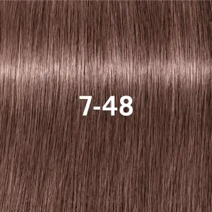 Schwarzkopf Professional IGORA Vibrance demipermanentná farba na vlasy odtieň 7-48 Medium Blonde Beige Red 60 ml