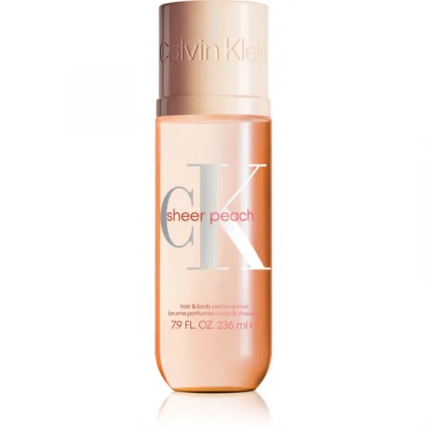 Calvin Klein CK Sheer Peach parfumovaný sprej na telo a vlasy unisex 236 ml