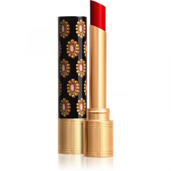 Gucci Gucci Beauty Rouge de Beauté Brillant hydratačný rúž odtieň 517 Abbie Maroon Red 1.8 g