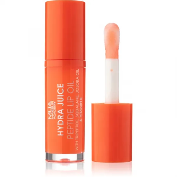 MUA Makeup Academy Hydra Juice Peptide Lip Oil olej na pery odtieň Sweet Orange 7 ml