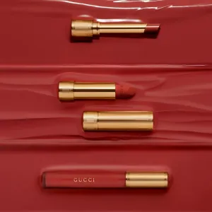 Gucci Gucci Beauty Rouge à Lèvres Matte Lipstick matný tekutý rúž odtieň 217 Valeria Rose 6.5 ml